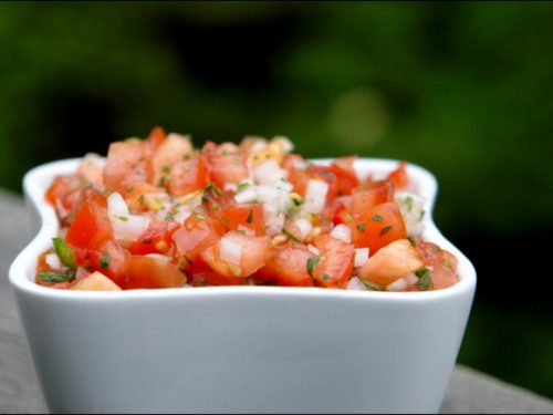 Salsa Pico De Gallo Nuestro Recetario