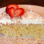 Pastel tres leches