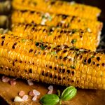 Maíz o elotes asados