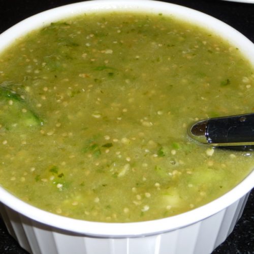 Salsa verde de molcajete — Nuestro Recetario
